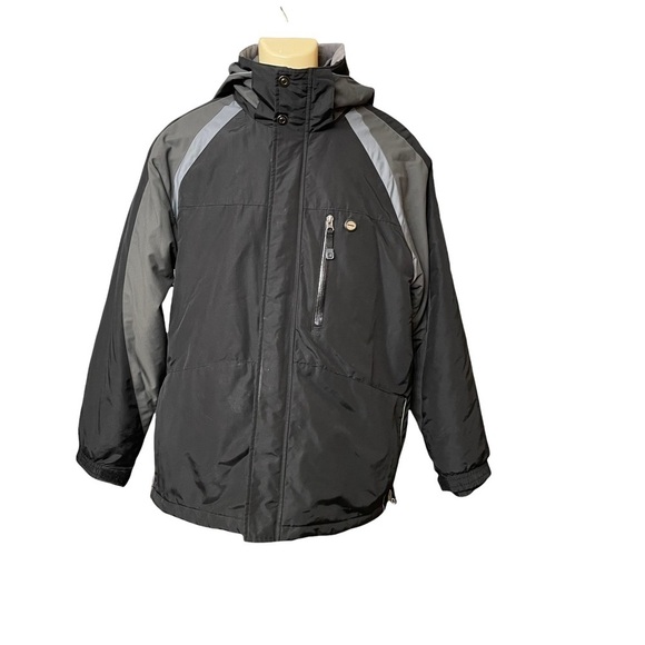 Vintage Cherokee Hooded Windbreaker with Removable & Reversible Fleece Lining M - Picture 3 of 11